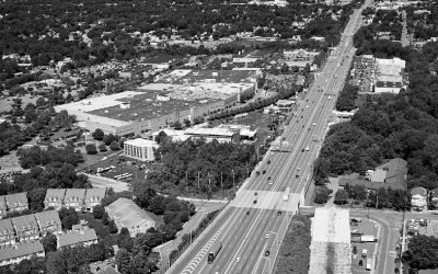 Aerial Photography over Clifton New Jersey